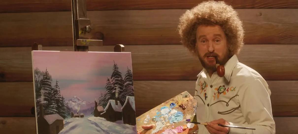 Owen Wilson é versão de Bob Ross no primeiro trailer de Paint