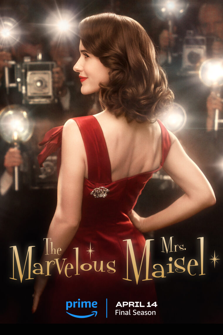 Cartaz da temporada final de A Maravilhosa Sra. Maisel (Amazon Prime Video/Divulgação)