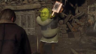 Mod coloca Shrek em demo de Resident Evil 4 Remake