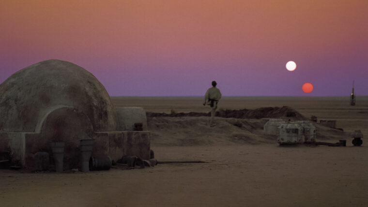 Tatooine de Star Wars em James Webb registra planeta com nuvens e dois sóis