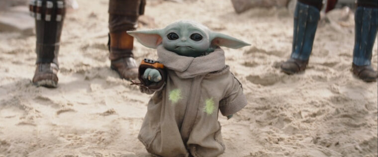 Grogu vence duelo em treino de Mandalorianos (LucasFilm/Reprodução)