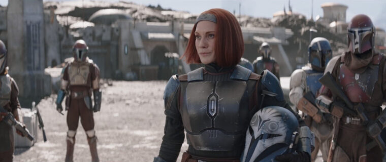 Bo-Katan Kryze recebe a missão de unir os mandalorianos da galáxia (LucasFilm/Reprodução)