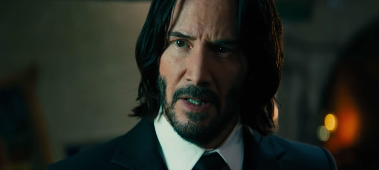 Keanu Reeves só falou 380 palavras em John Wick 4: Baba Yaga