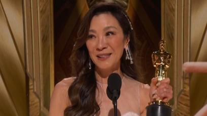 Michelle Yeoh é a primeira mulher asiática a ser Melhor Atriz no Oscar