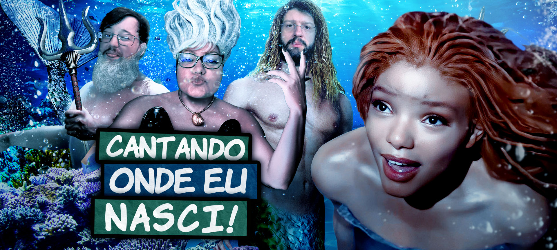 Trailer de A Pequena Sereia - Peixe e crustáceo não têm expressão!