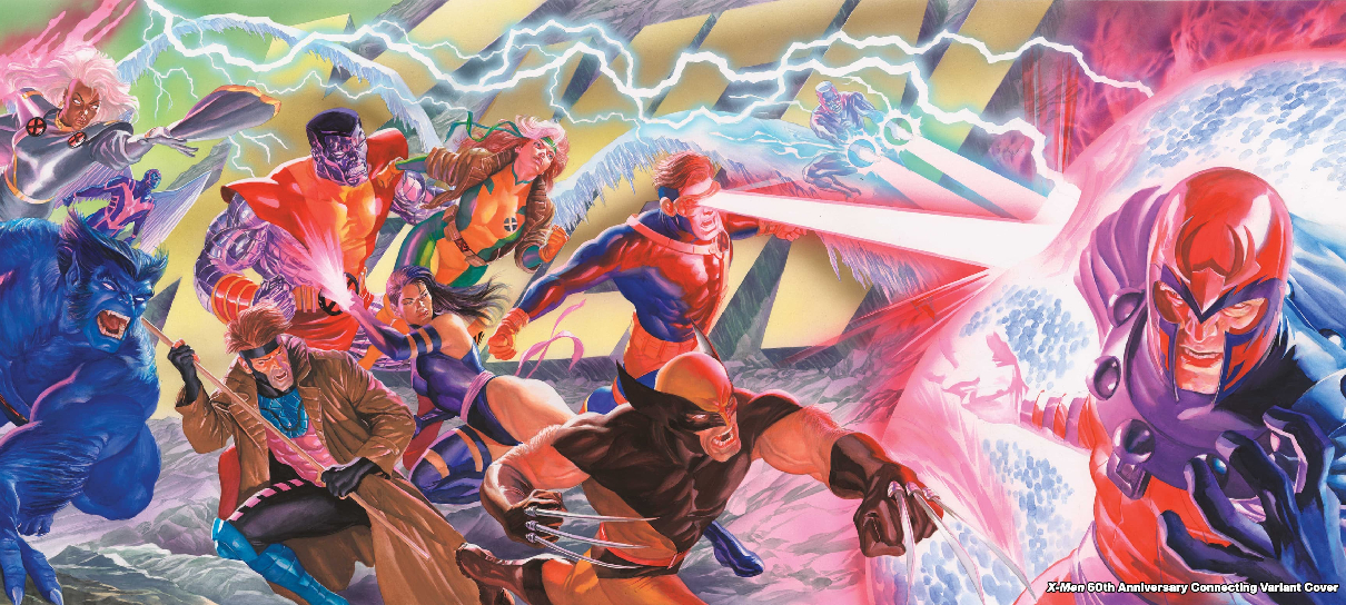 Alex Ross recria icônica capa dos X-Men por Jim Lee