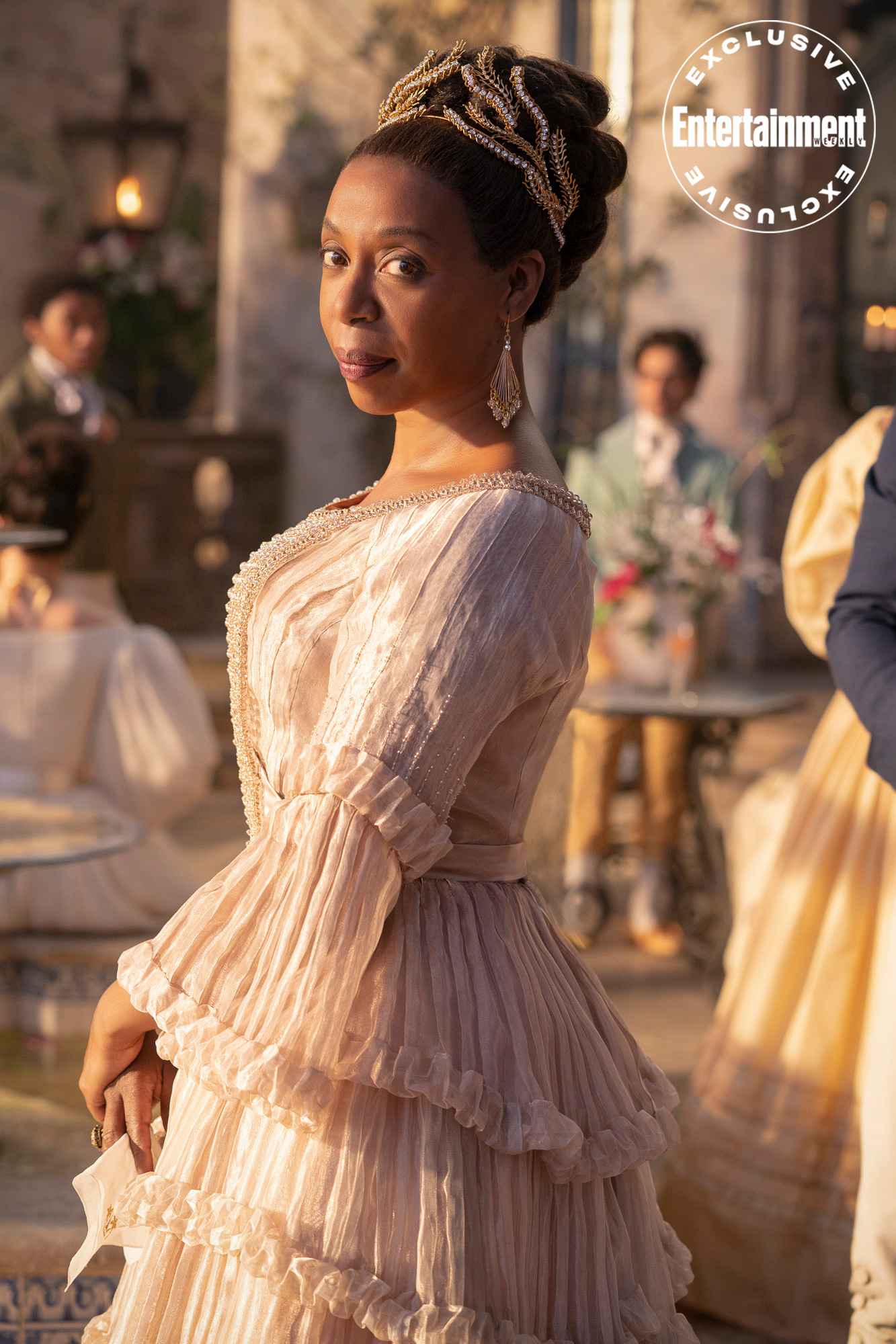 Noma Dumezweni as Queen Selina in Disney's live-action THE LITTLE MERMAID. Photo by Giles Keyte. © 2023 Disney Enterprises, Inc. All Rights Reserved.