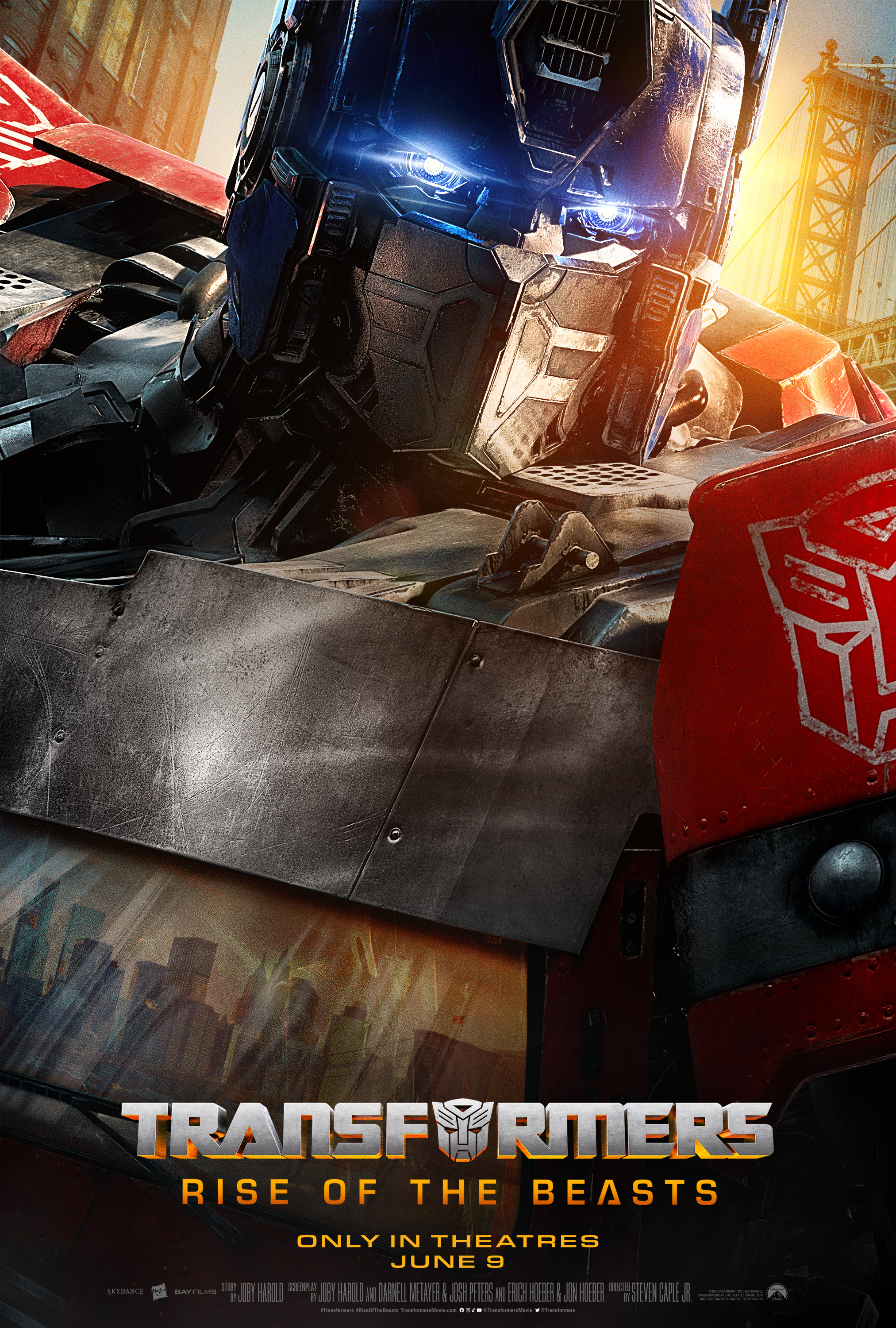 Autobots se destacam em pôsteres de Transformers: O Despertar das Feras -  NerdBunker