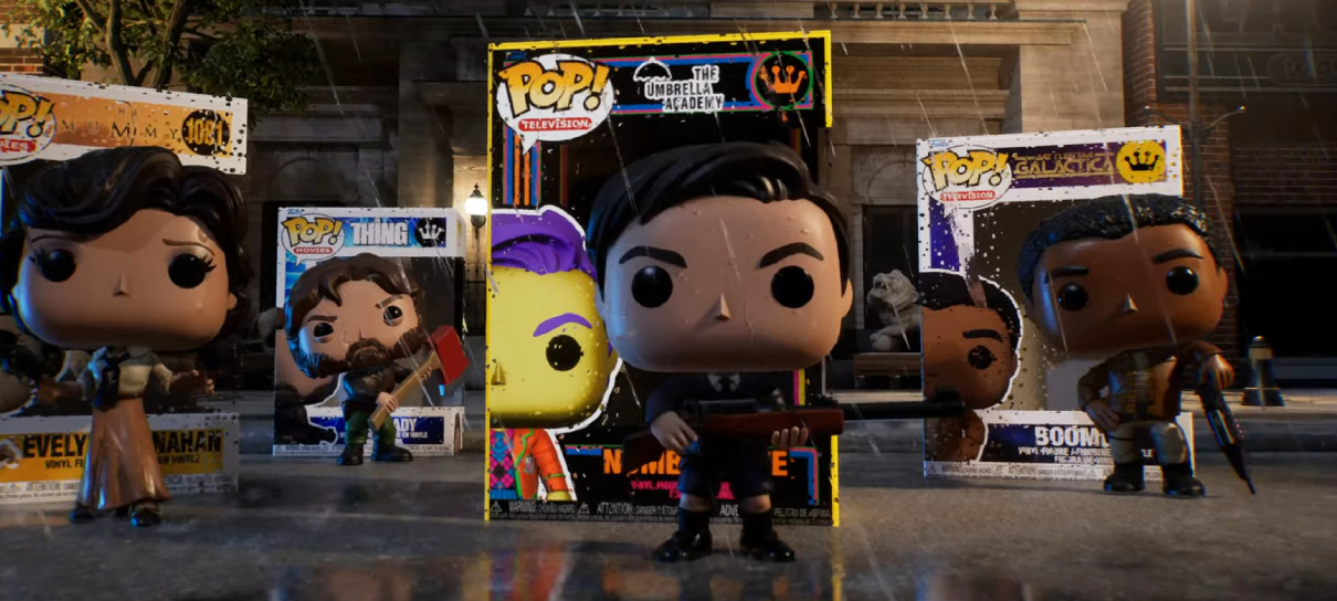 Bonecos Funko ganharão game e teaser é curiosamente violento