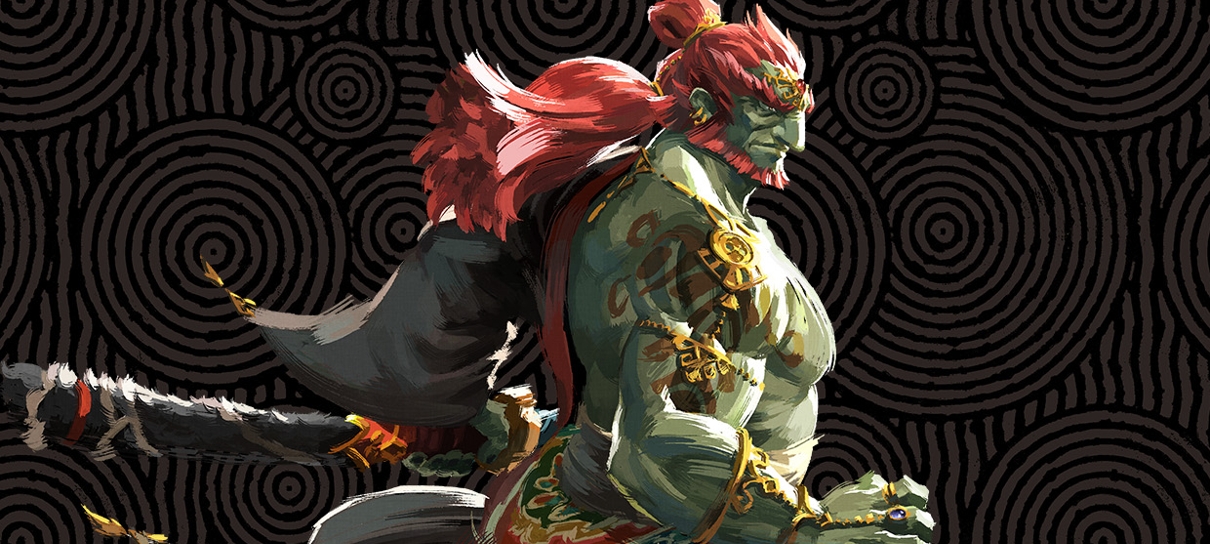 Ganondorf é destaque em pôster de Zelda: Tears of the Kingdom