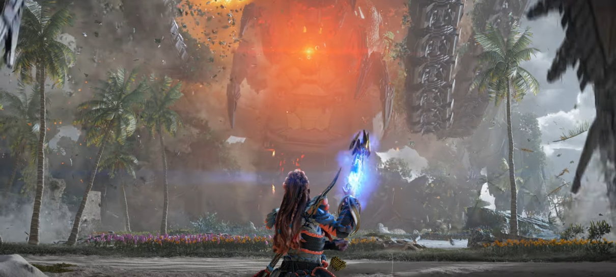 Aloy ganha companheira em trailer de Horizon Forbidden West: Burning Shores