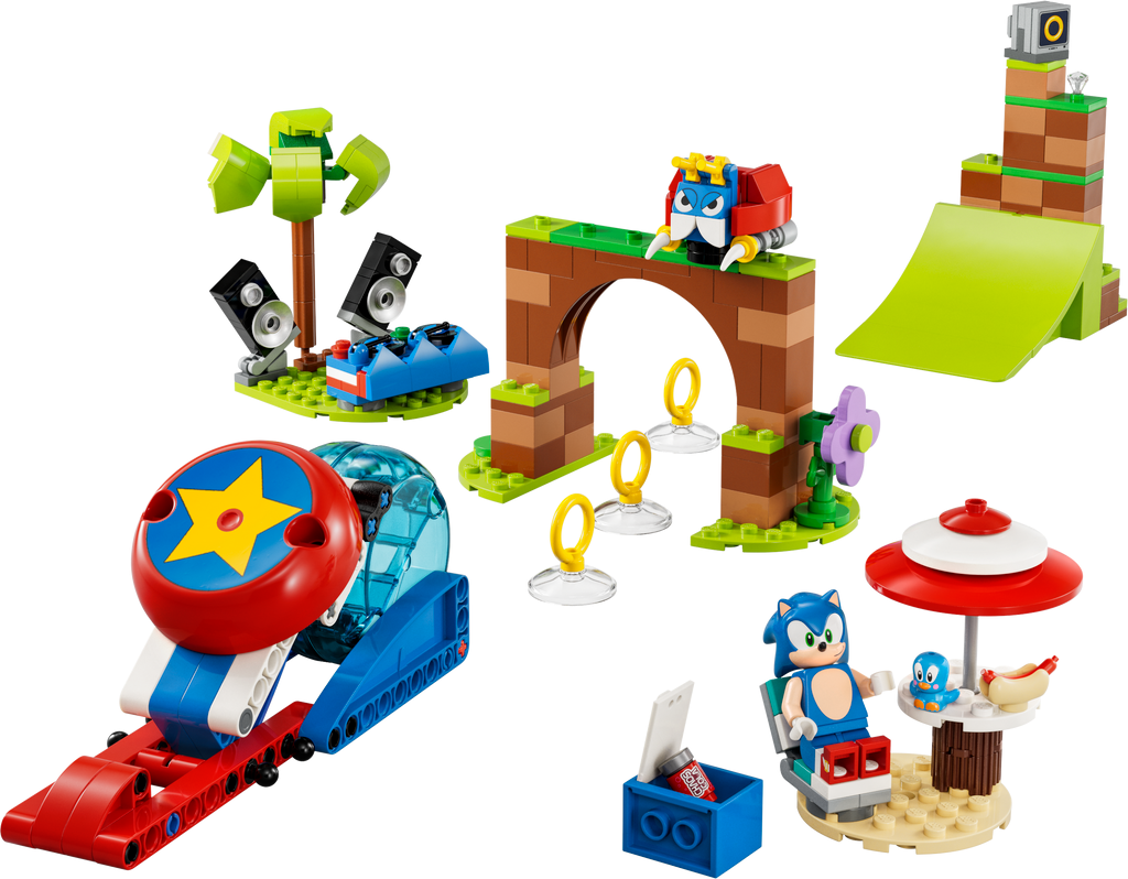 LEGO anuncia conjuntos inspirados em Sonic