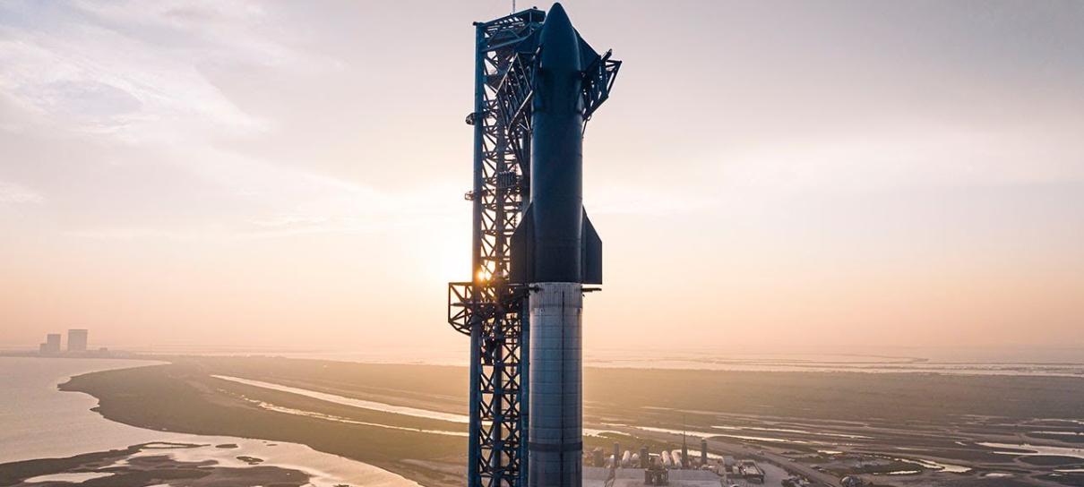 Lançamento do Starship, o maior foguete da SpaceX, é adiado