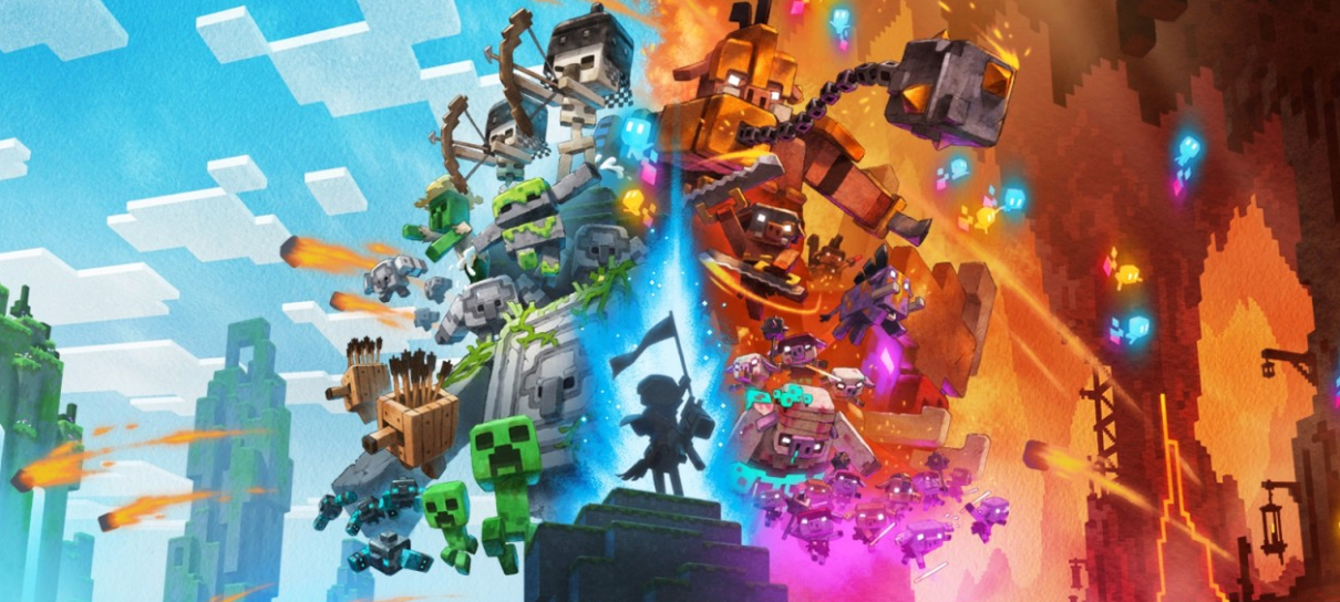 Minecraft Legends é lançado com direito a trailer heroico