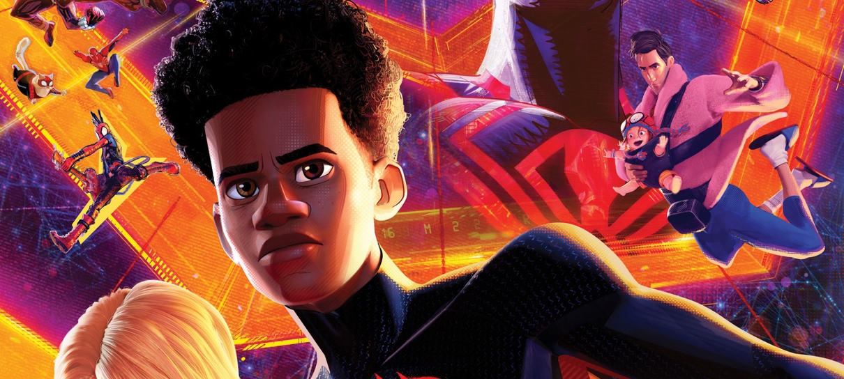 Miles Morales é destaque em pôster de Homem-Aranha: Através do Aranhaverso 