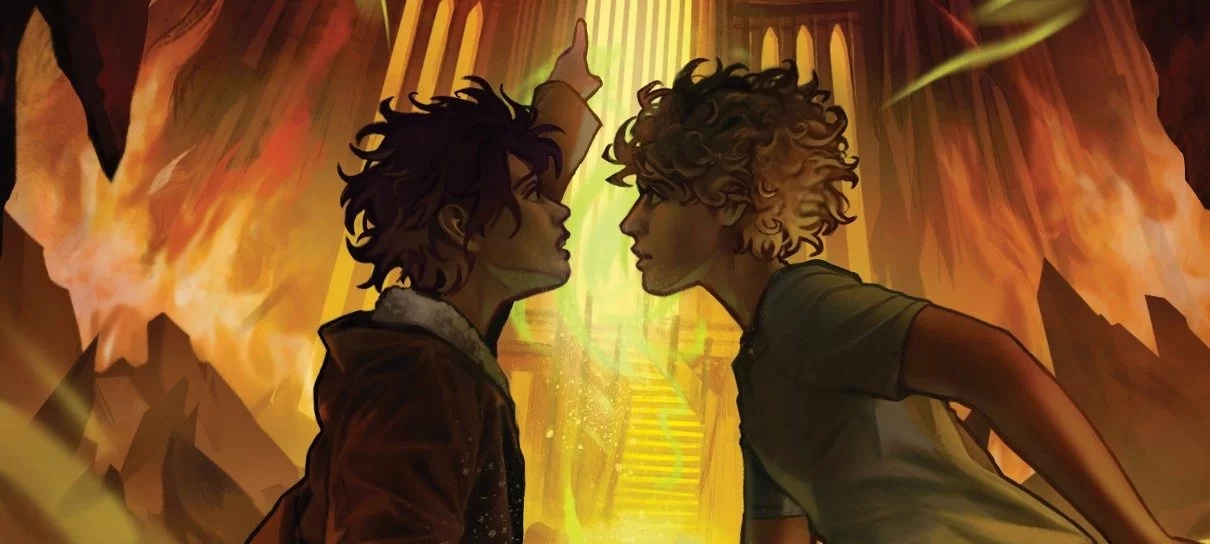 Rick Riordan mostra prévia de livro derivado de Percy Jackson