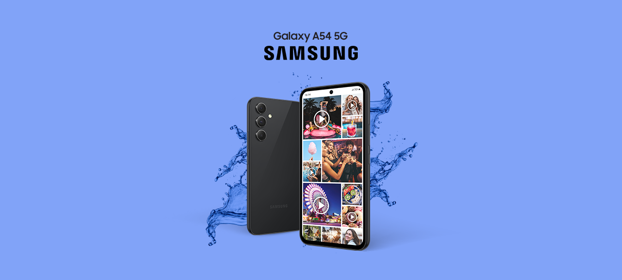 Registre os melhores momentos da sua vida com o Samsung Galaxy A54 5G