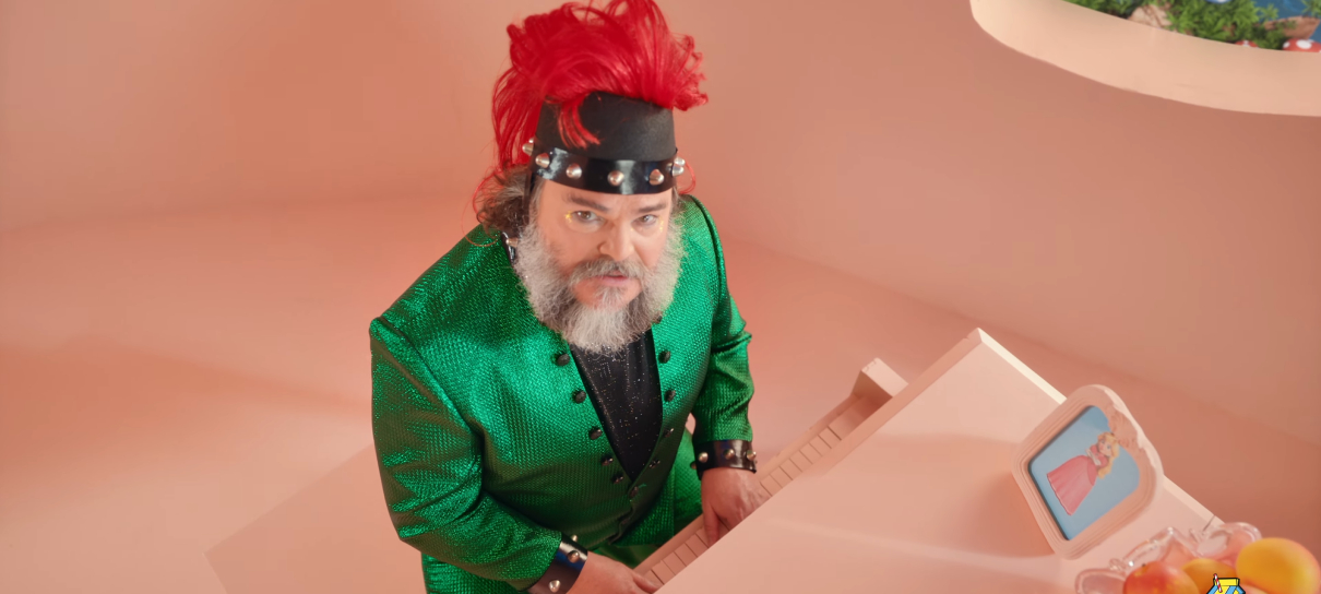 Jack Black canta música de 'Super Mario Bros.' em clipe hilário