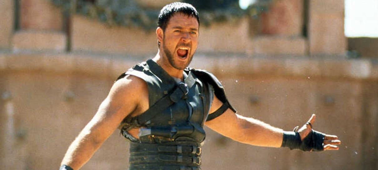 Russell Crowe revela que não está envolvido com Gladiador 2