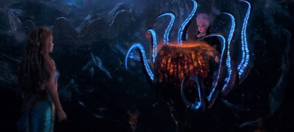 Cena de A Pequena Sereia mostra acordo de Ariel com Úrsula