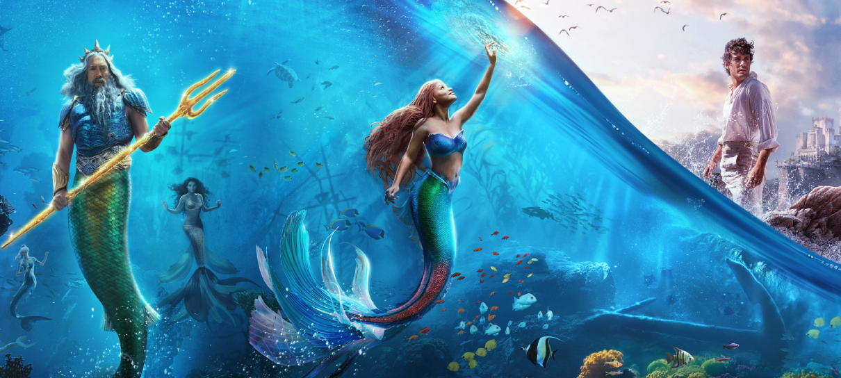 Cartazes de A Pequena Sereia destacam personagens; veja