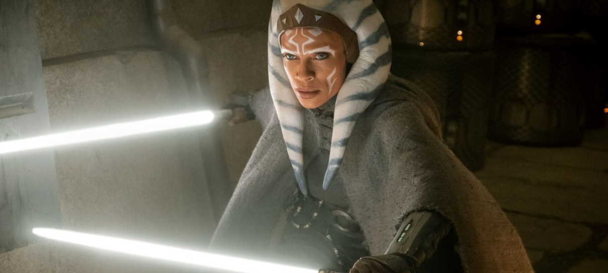 Voz original de Ahsoka visitou set da série live-action