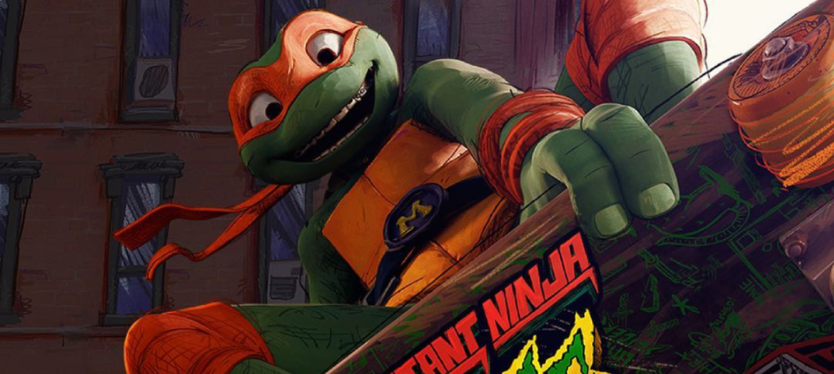 Novo filme das Tartarugas Ninja ganha cartazes radicais