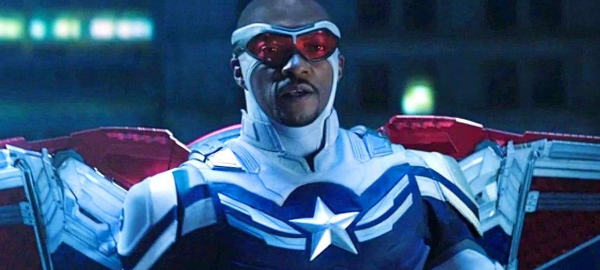 Capitão América 4 terá novo traje do herói, indicam fotos do set