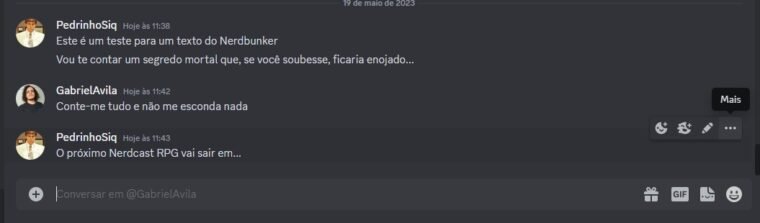 Como eu apago todo o meu histórico de mensagens com alguém da Discord sem  ter que apagar minha conta? - Quora