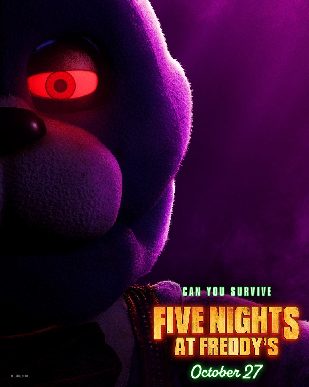 Filme de Five Nights at Freddy's ganha primeiros pôsteres - NerdBunker