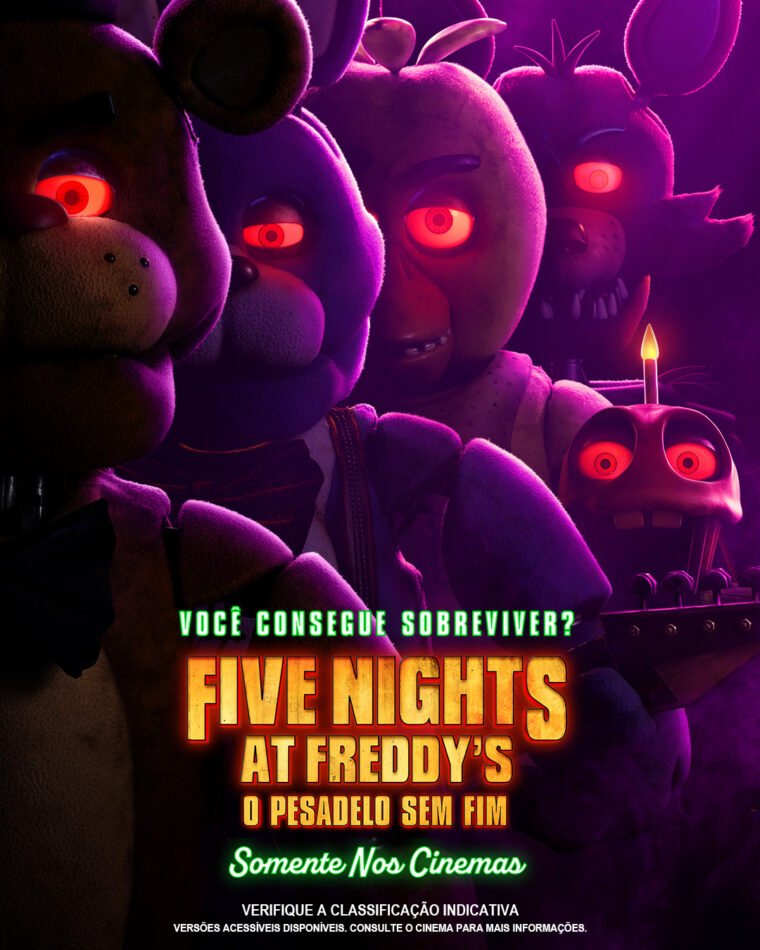 Filme de Five Nights at Freddy's chega às plataformas digitais - NerdBunker