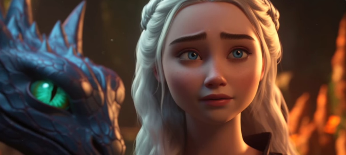 Vídeo imagina Game of Thrones como uma animação da Disney