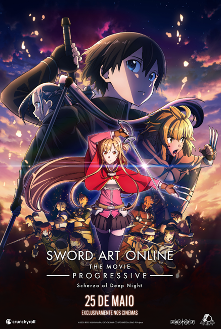 Sword Art Online Progressive revela trailer completo do novo filme