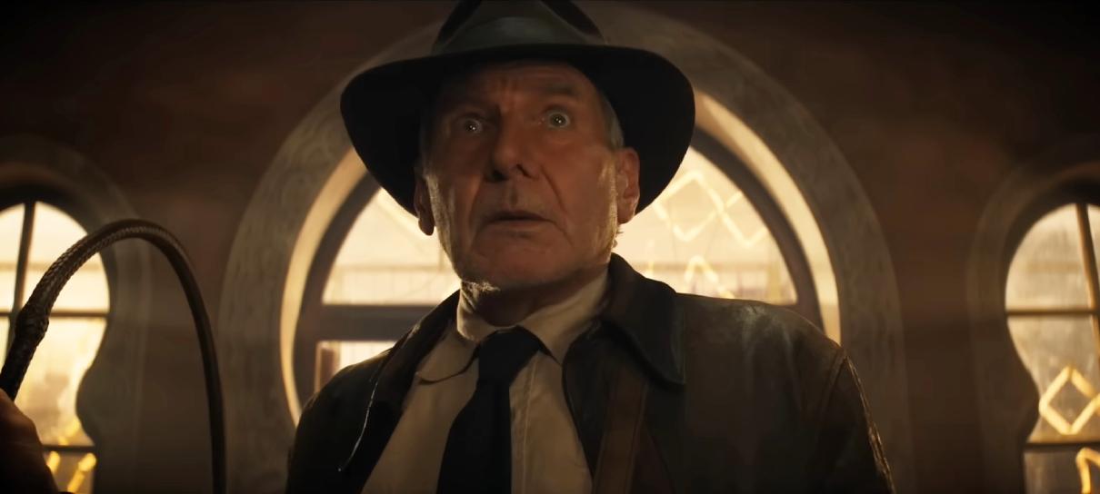Prévia de Indiana Jones 5 coloca Harrison Ford em situações intensas