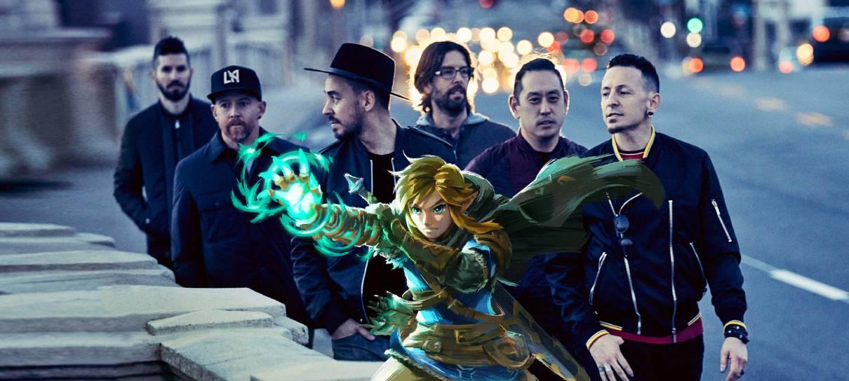 Linkin Park encarna banda do pavê em piada maravilhosa com Zelda