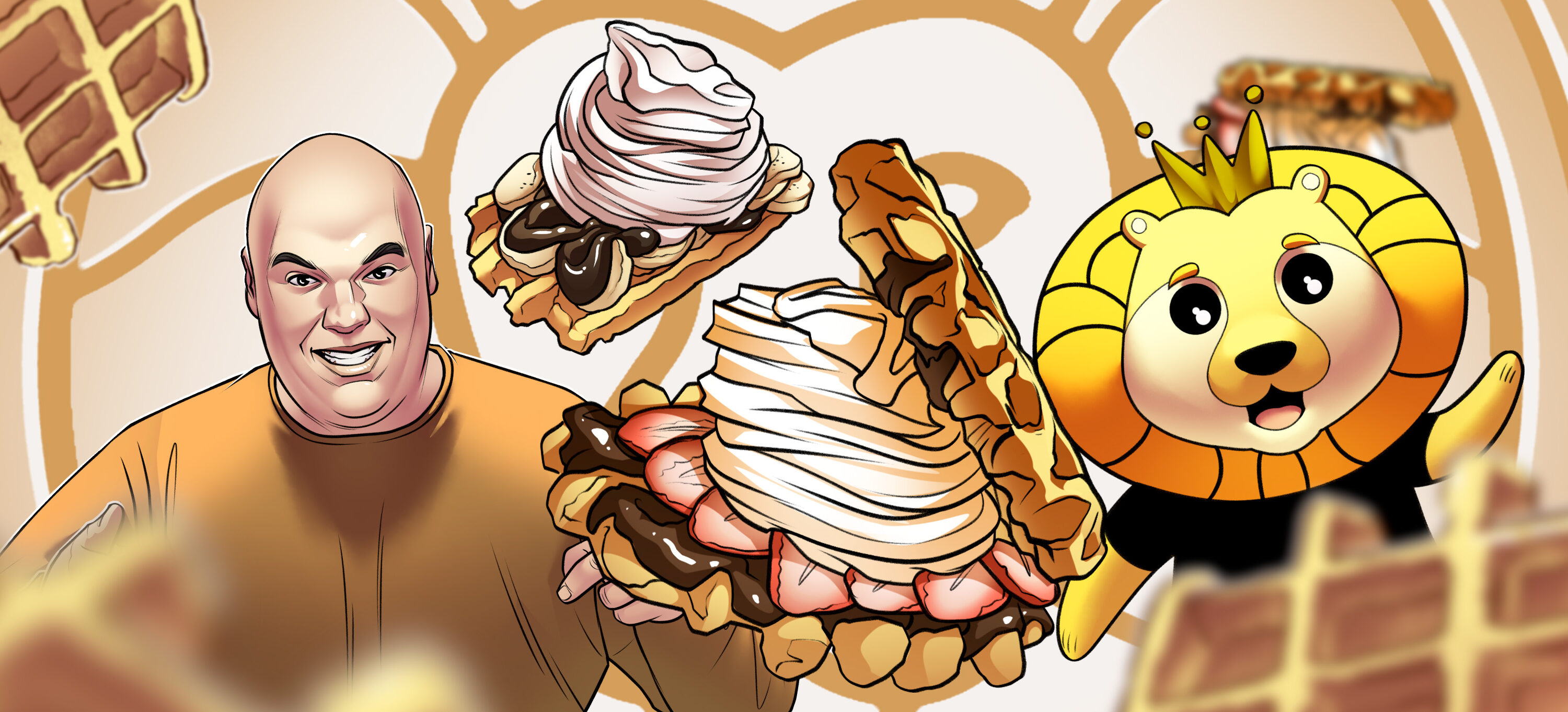 Capa do episódio The Waffle King Brasil: a retenção do sabor!