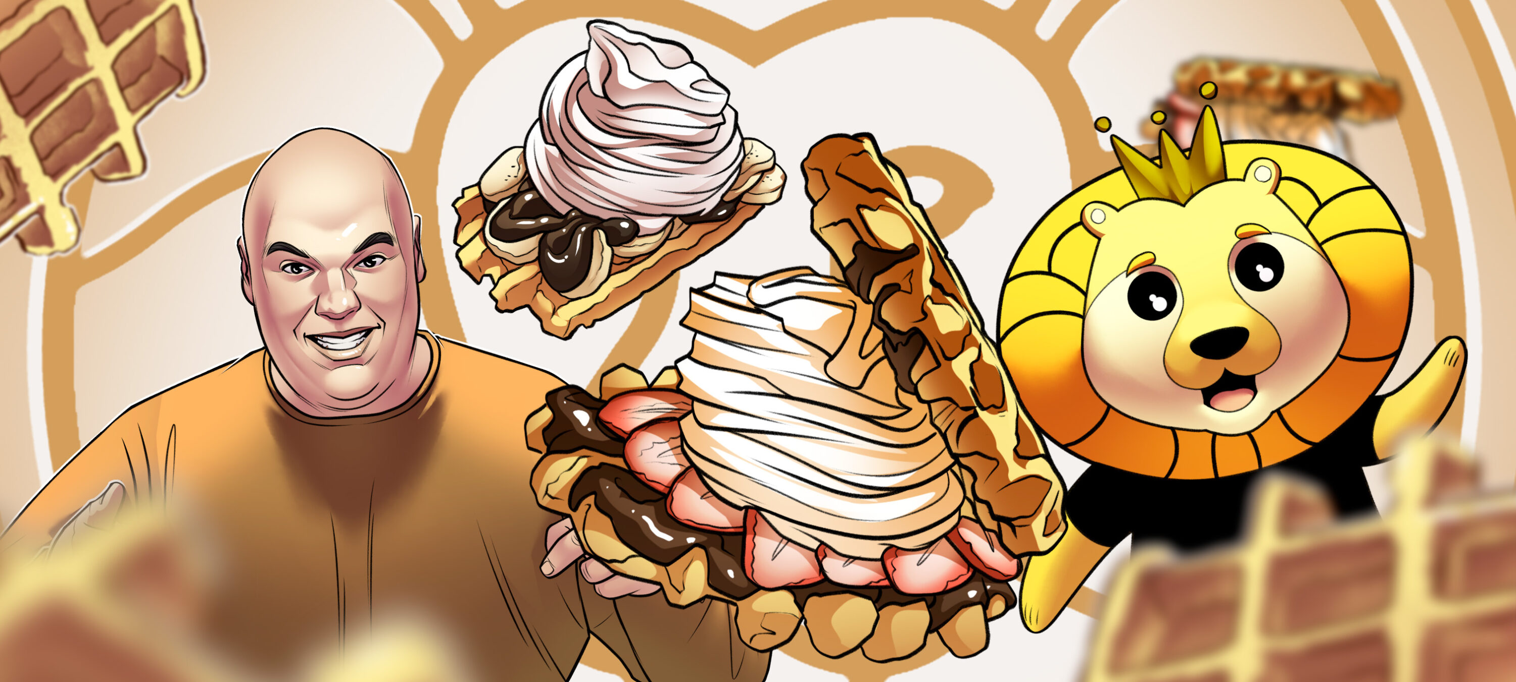 The Waffle King Brasil: a retenção do sabor!