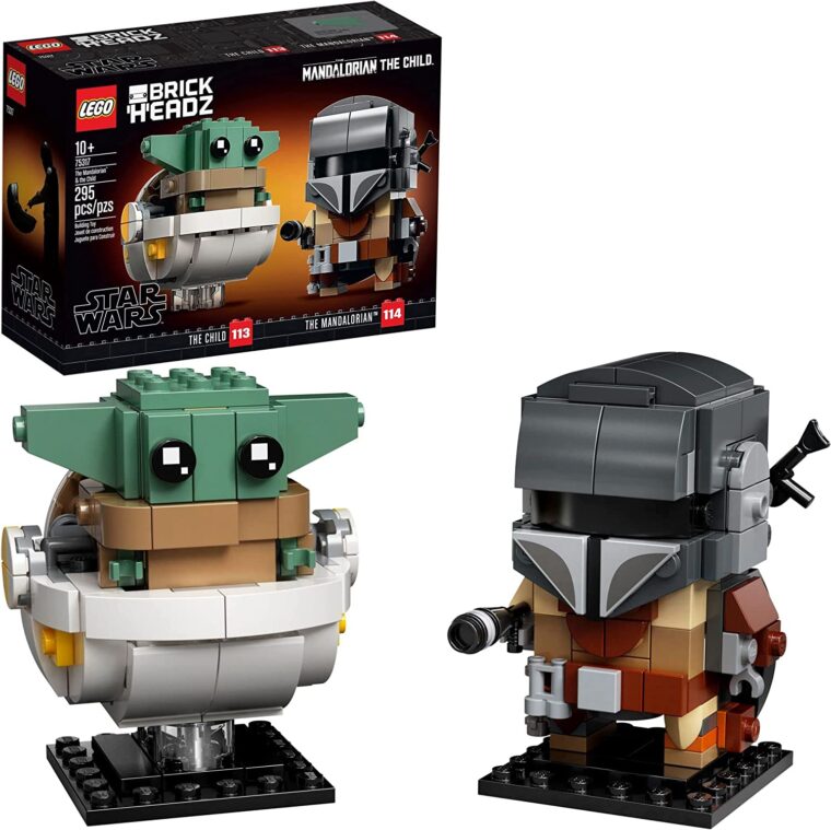 O Mandaloriano e a criança é uma das coleções do LEGO de Star Wars