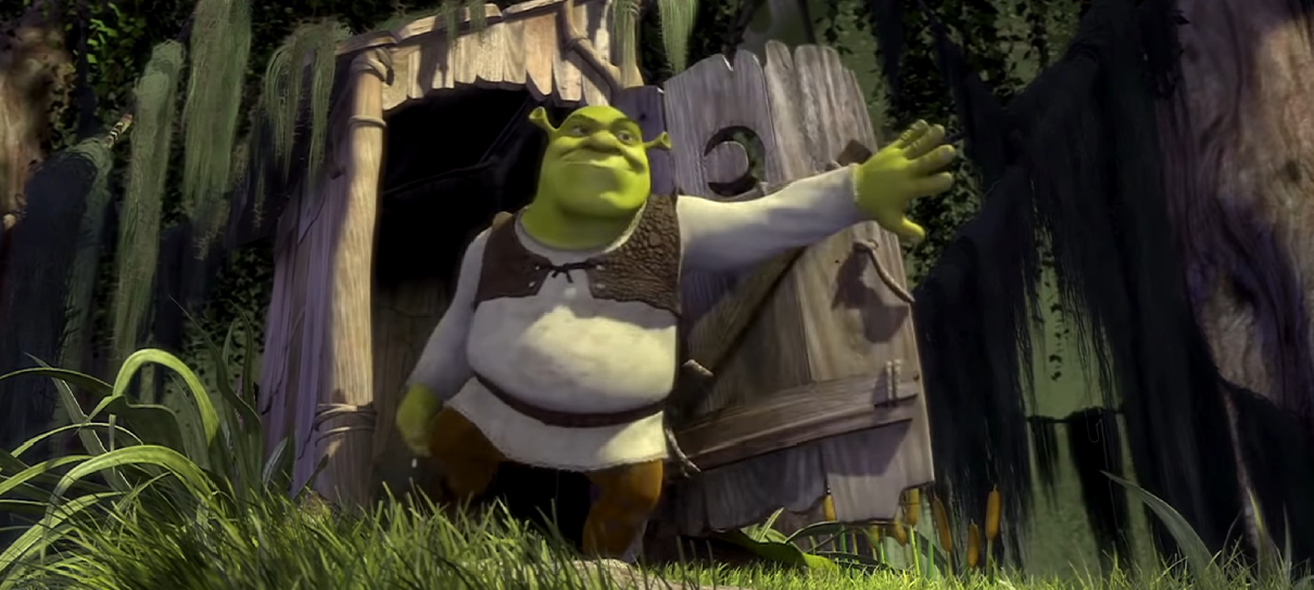 Shrek Terceiro a morte do Rei de tão tão distante 