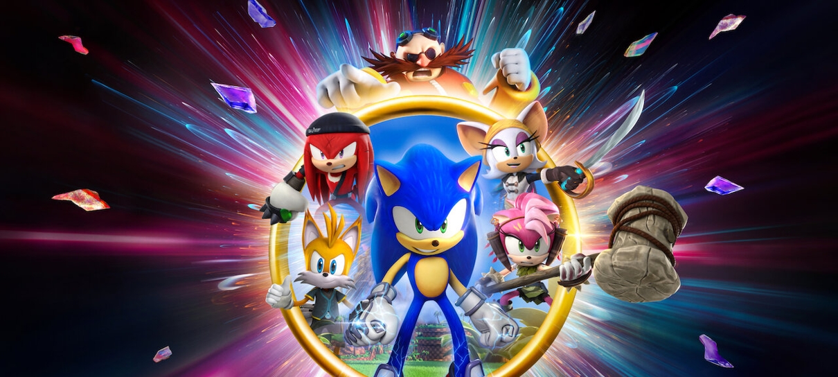 Episódios inéditos de Sonic Prime chegam à Netflix em julho