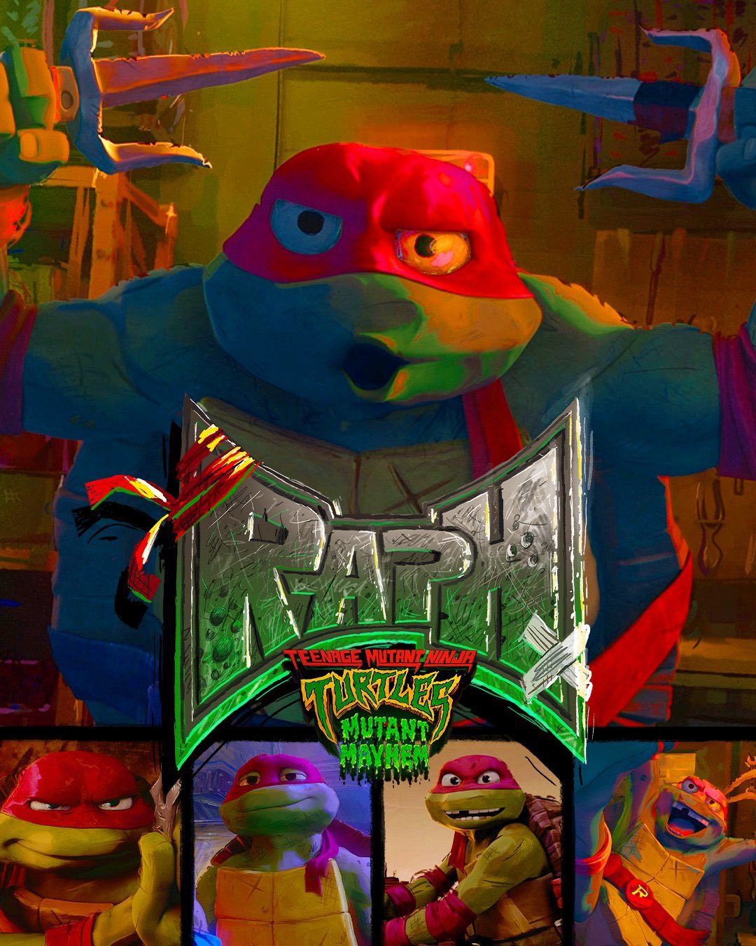 Novo filme das Tartarugas Ninja ganha cartazes radicais - NerdBunker