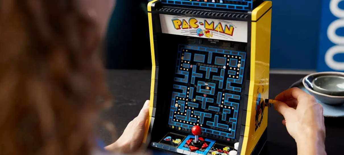 LEGO anuncia conjunto inspirado em Pac-Man