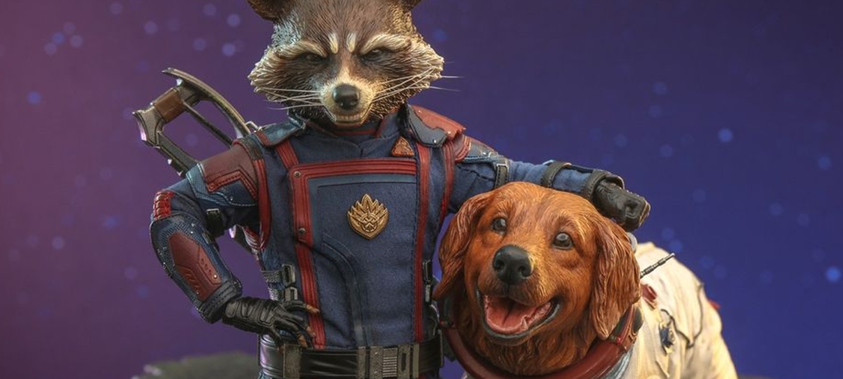 Rocket e Cosmo viram parças em colecionável de Guardiões da Galáxia 3