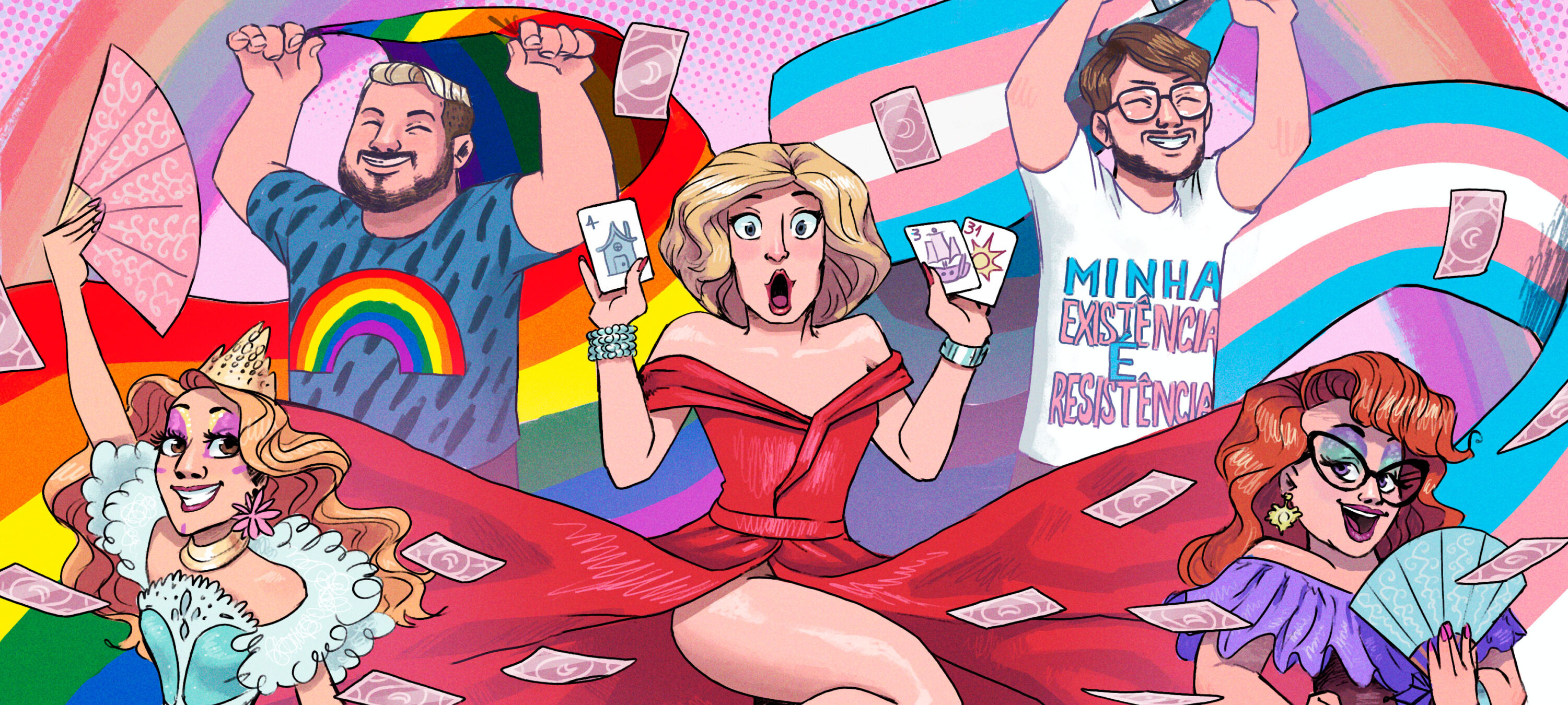 Que delícia mergulhar nesse orgulho LGBTQIA+