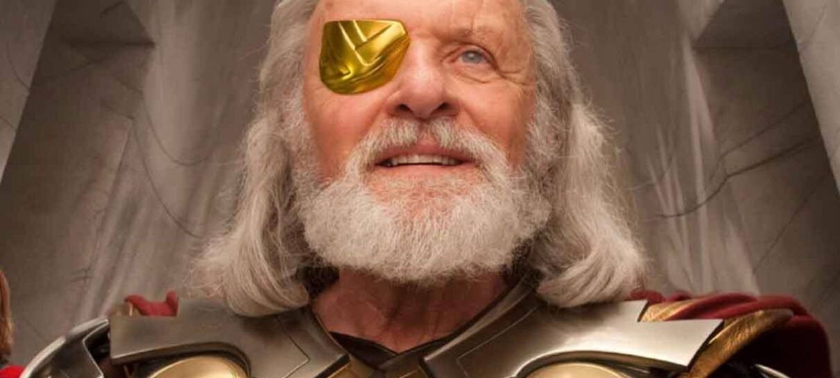 Pai de Thor não gostou: Anthony Hopkins diz que foi inútil ser