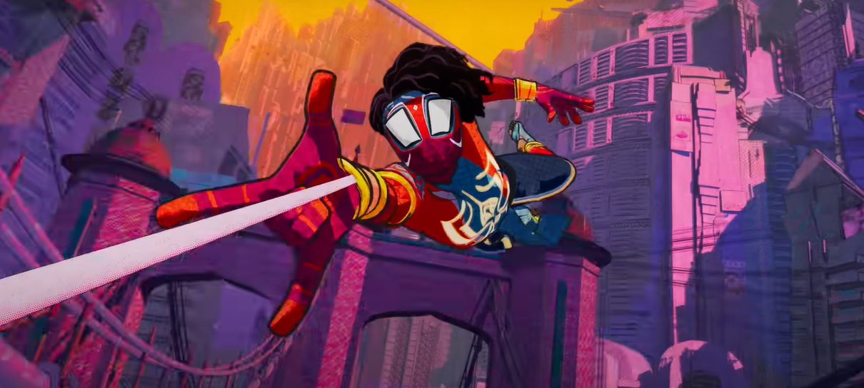 Artista de Aranhaverso 2 revela segredo sobre par do Homem-Aranha Indiano