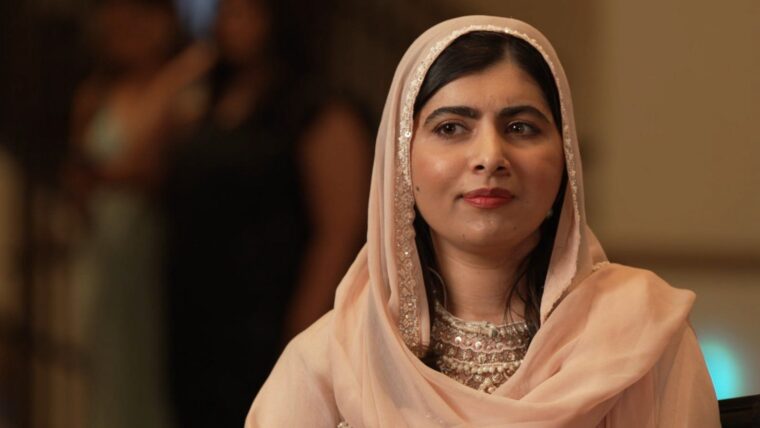 Foto de Malala Yousafzai, ativista que inspirou heroína aracnídea de Aranahverso 2