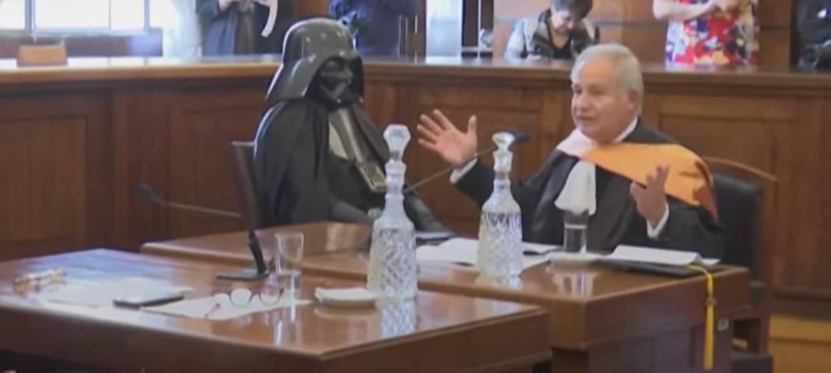 Darth Vader vira réu em julgamento zoeiro (mas pelo bem da galáxia)