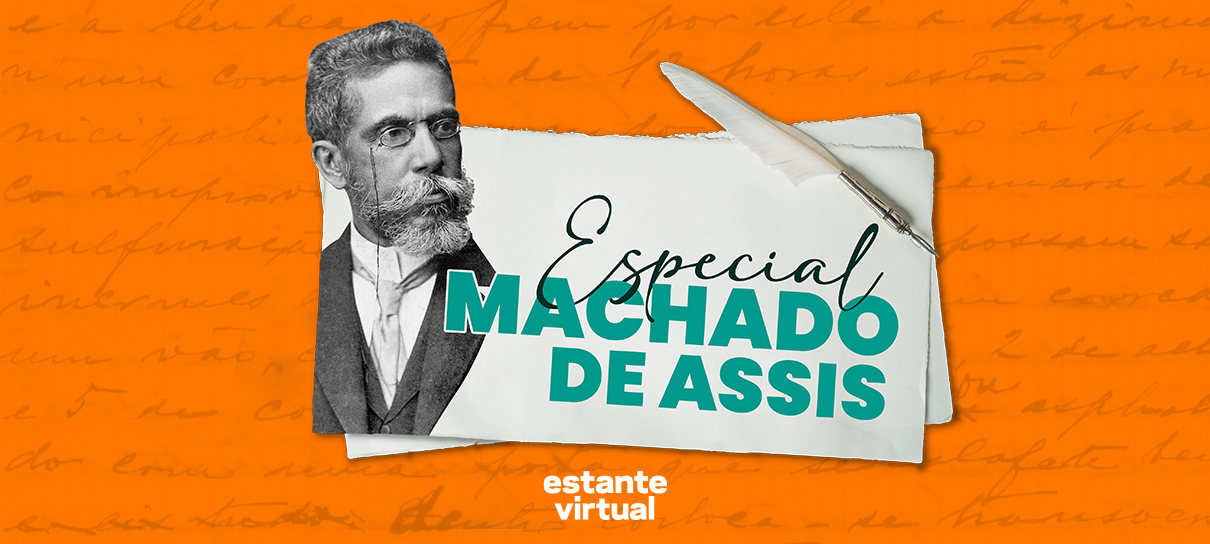 Comemore o aniversário de Machado de Assis com a Estante Virtual