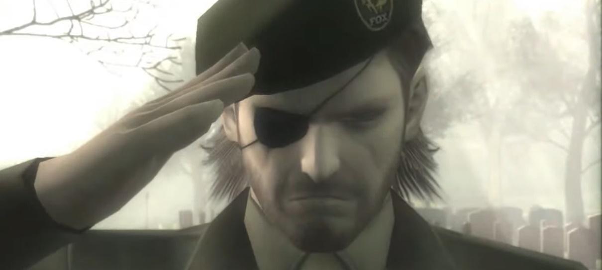 Coletânea de Metal Gear Solid chega ao Switch em outubro